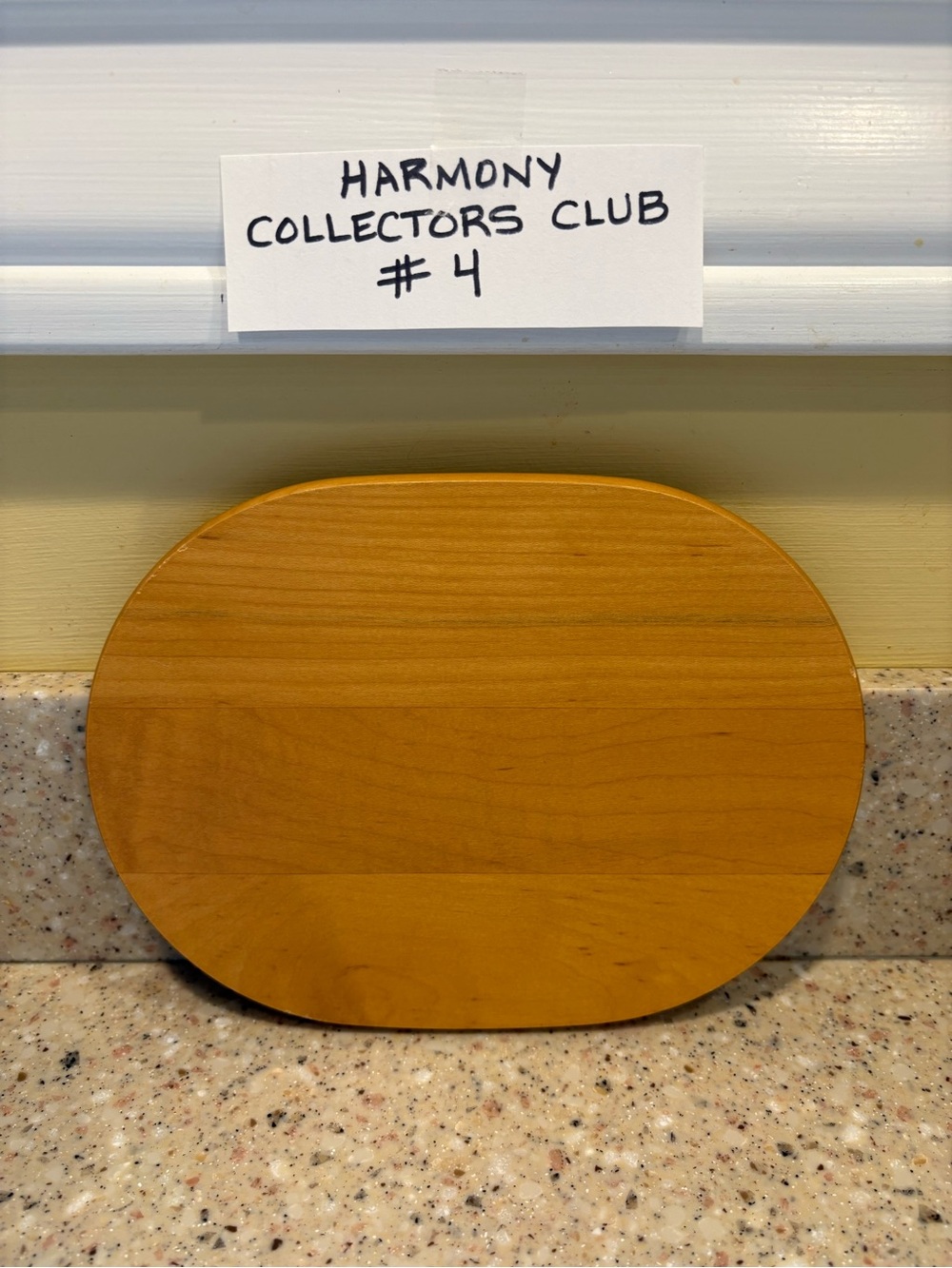 Longaberger Collectors Club Shaker Harmony Lid #4 **LID ONLY**